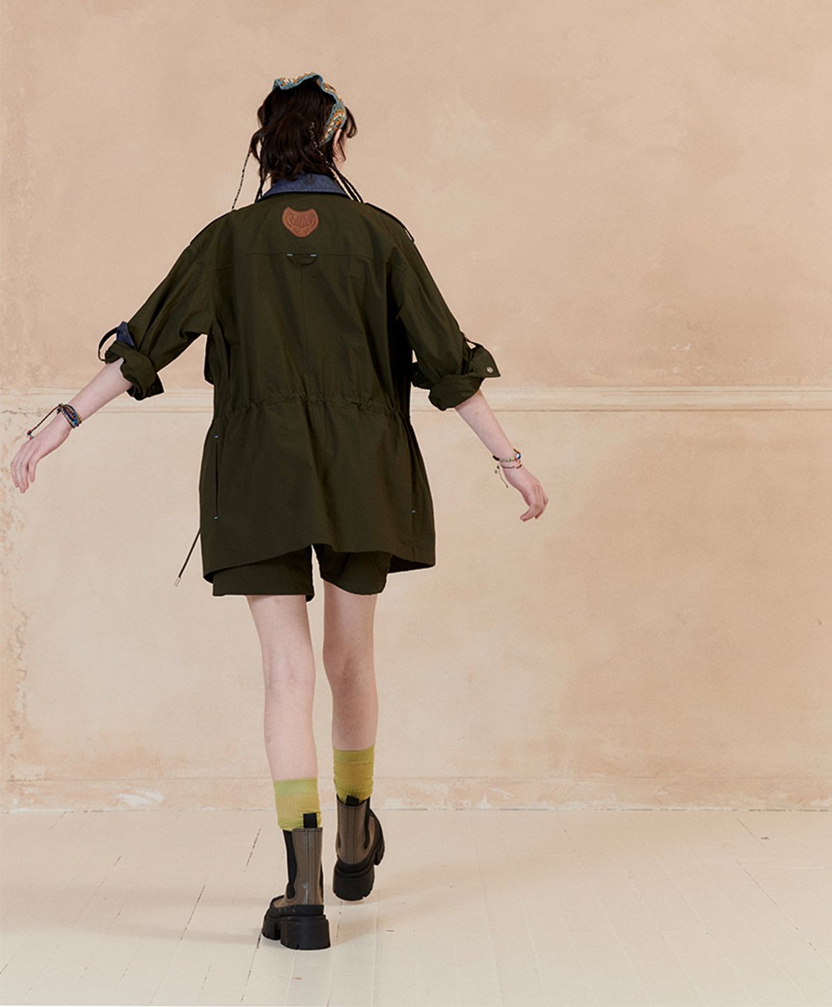 누크피터(NUUKFITTER) 838 HUNTER JACKET [DARK KHAKI]