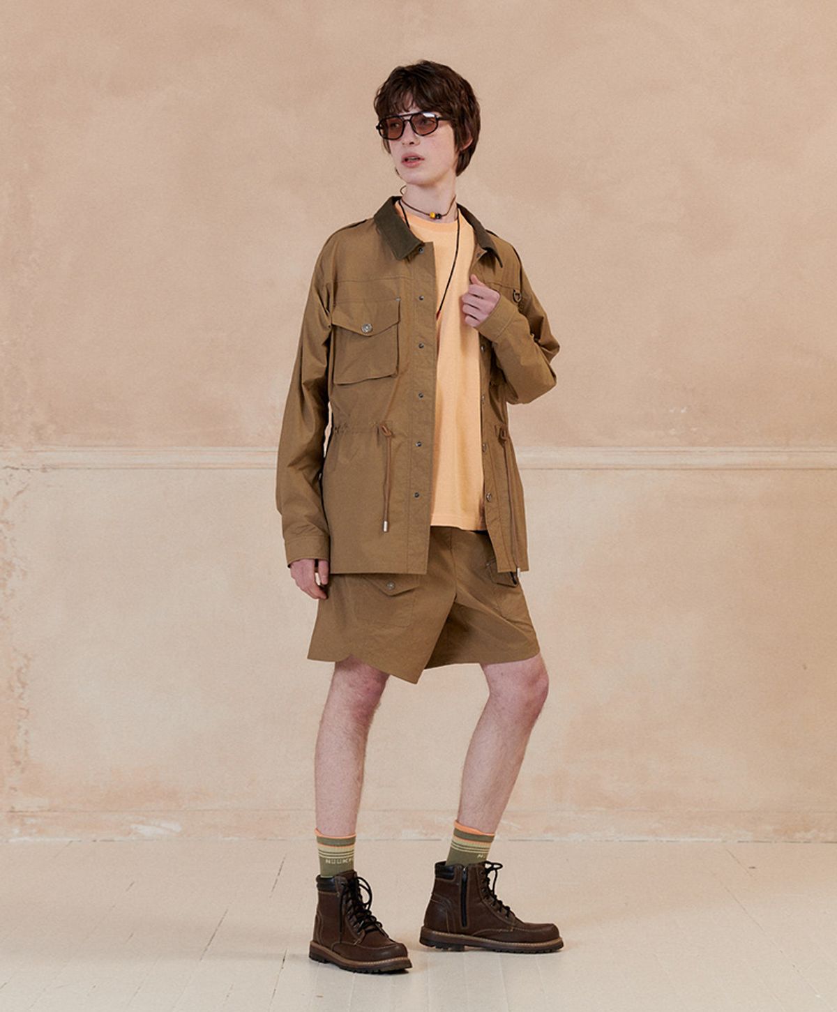 누크피터(NUUKFITTER) 838 HUNTER SHORTS [BEIGE]