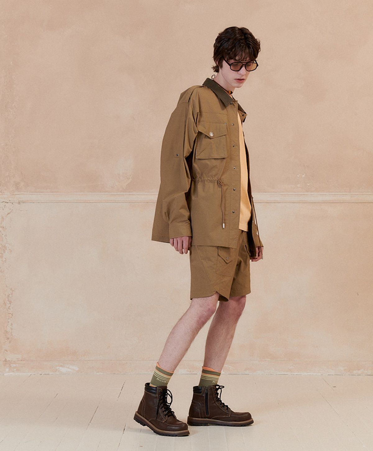 누크피터(NUUKFITTER) 838 HUNTER SHORTS [BEIGE]