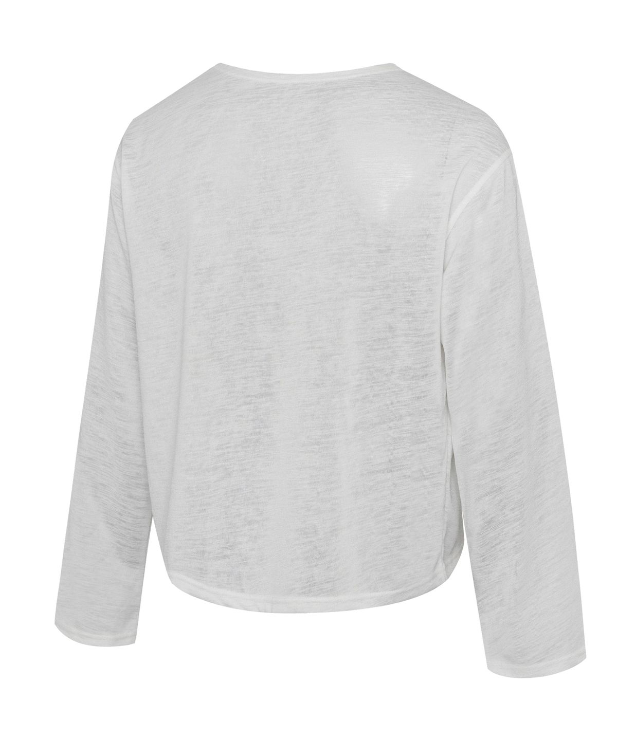 아캄(AAKAM) Boat Neck Logo Long Sleeve (White)
