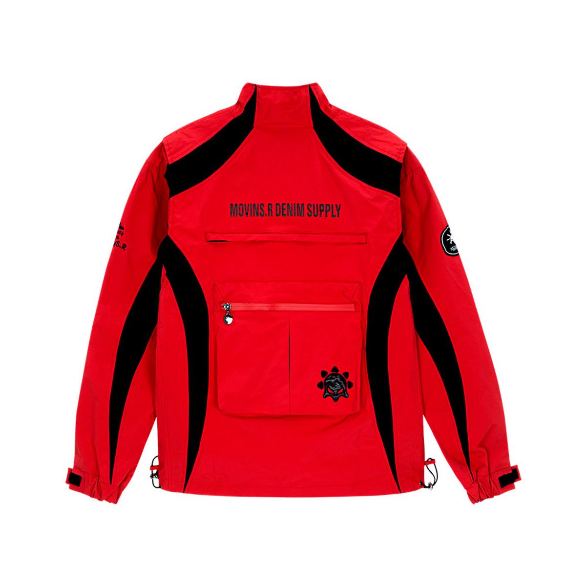 모빈스알(MOVINS.R) AQUILA PLEASANT RAZOR JACKET FLAME RED