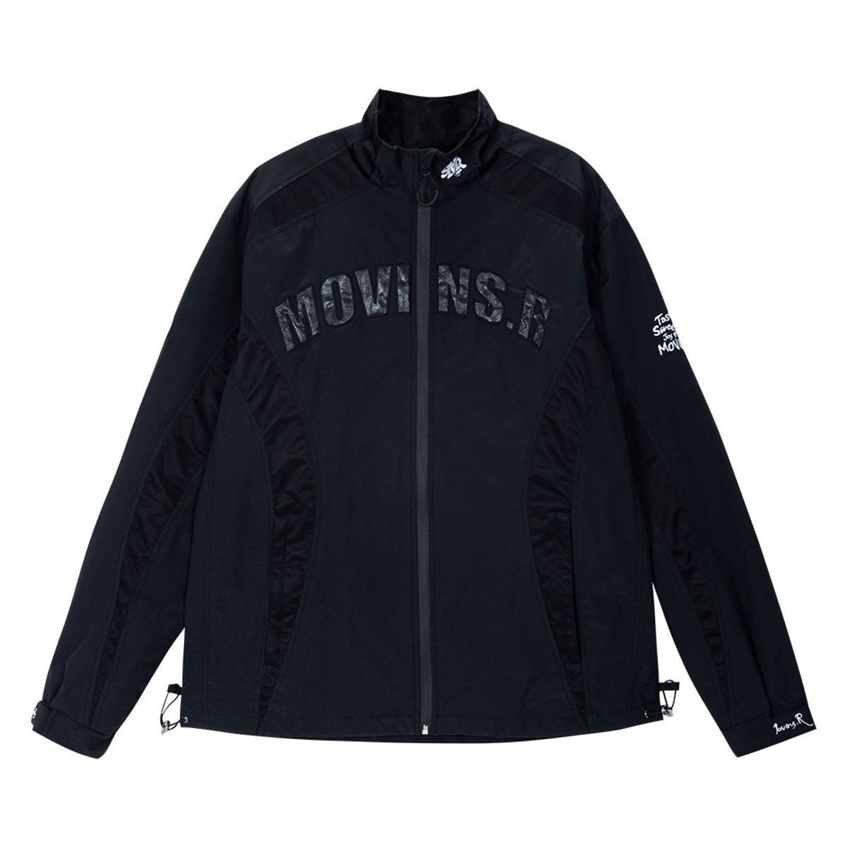 모빈스알(MOVINS.R) AQUILA PLEASANT RAZOR JACKET BLACK