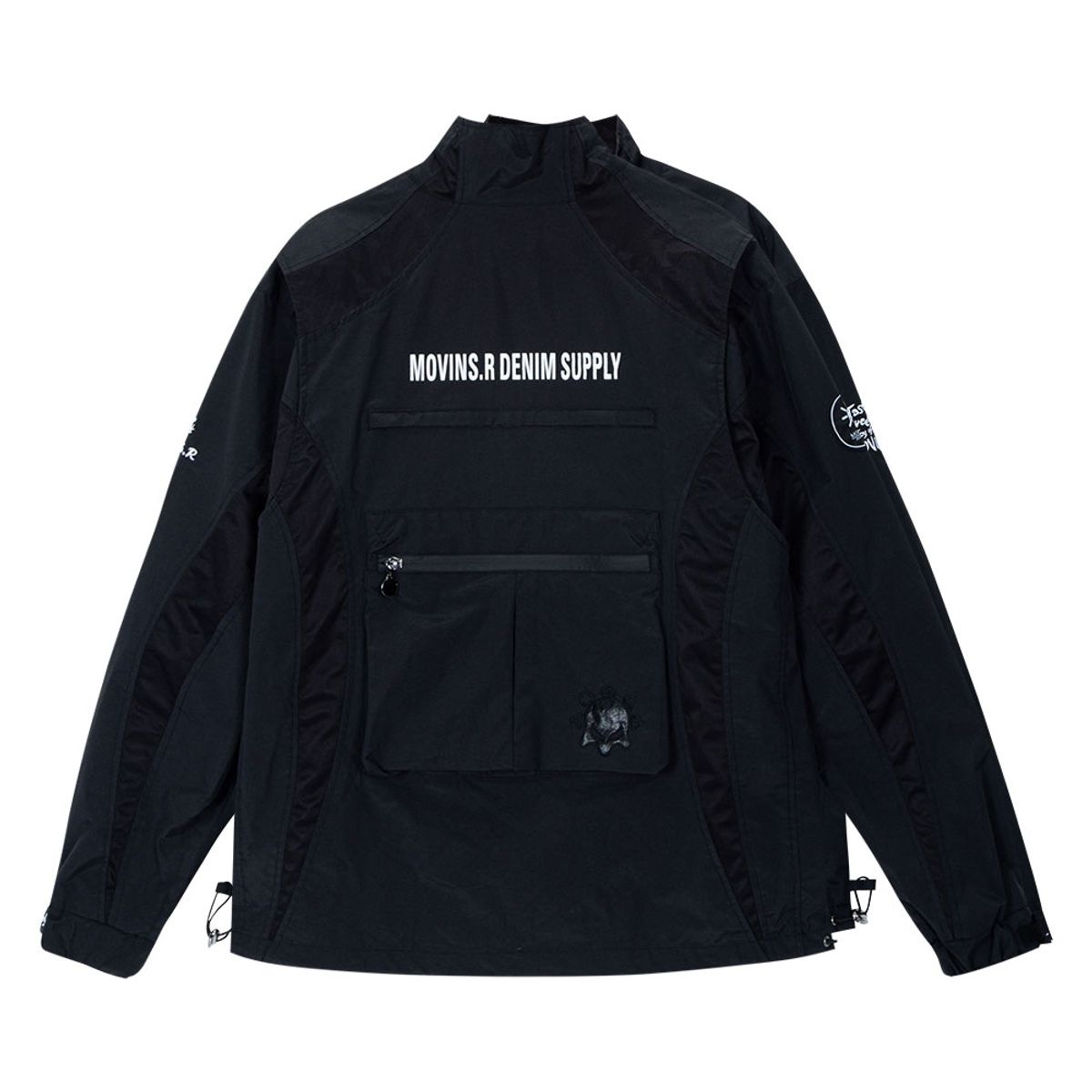 모빈스알(MOVINS.R) AQUILA PLEASANT RAZOR JACKET BLACK