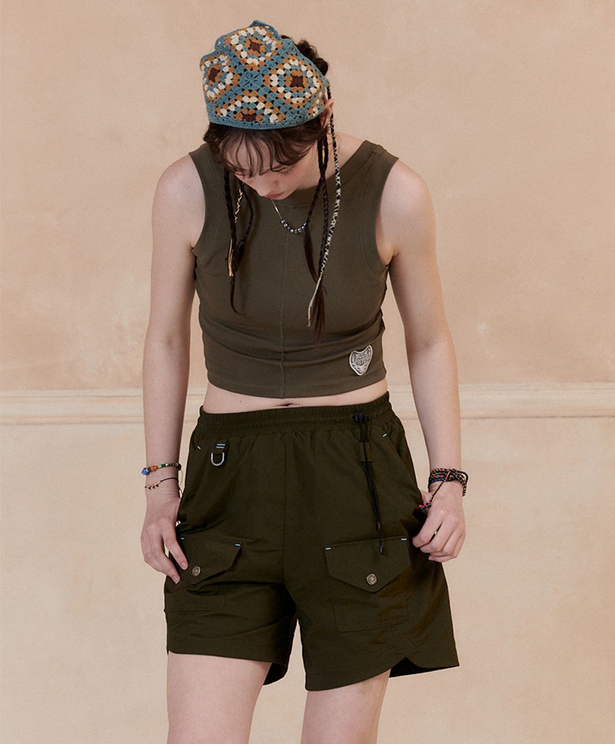 누크피터(NUUKFITTER) 838 HUNTER SHORTS [DARK KHAKI]