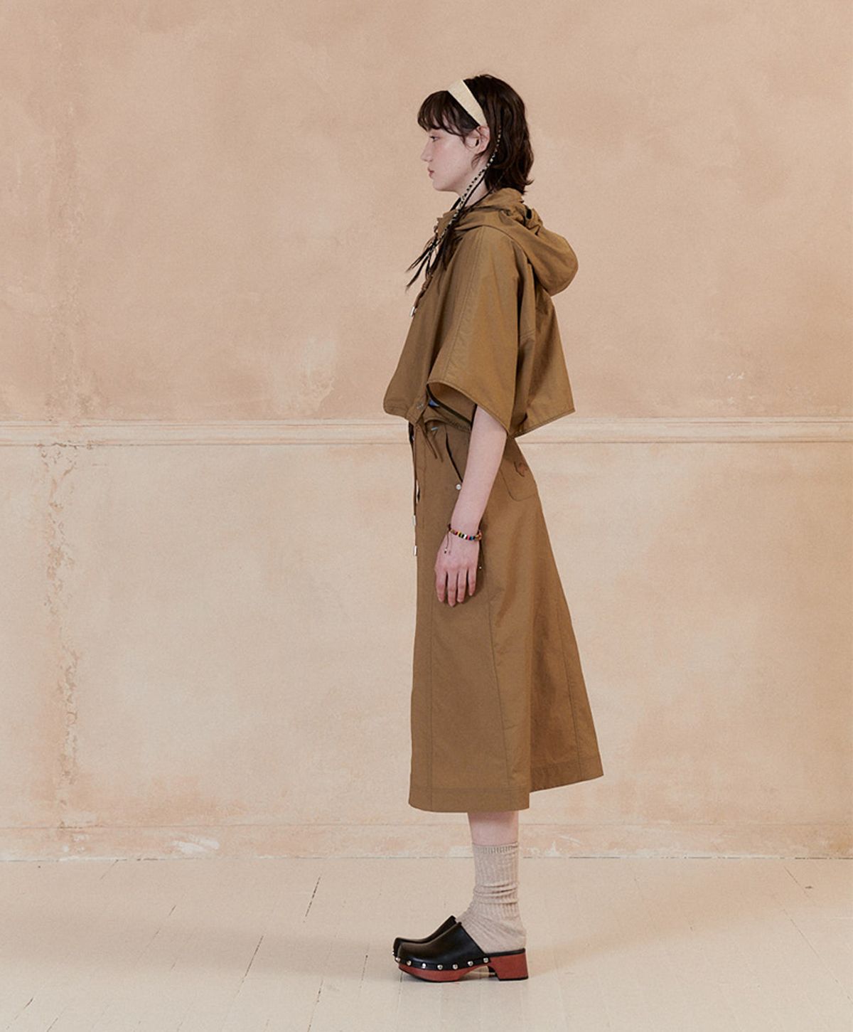 누크피터(NUUKFITTER) 838 STRING ANORAK_WOMEN [BEIGE]