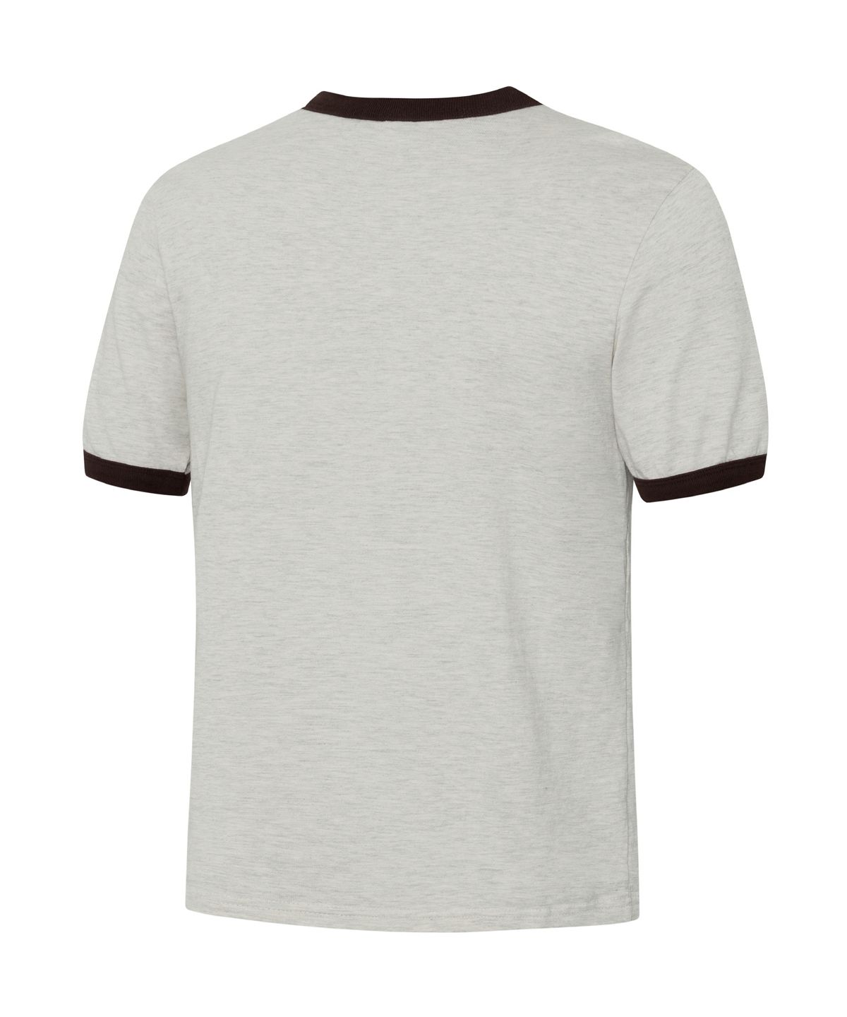 아캄(AAKAM) Logo Patch Ringer Top (Brown)