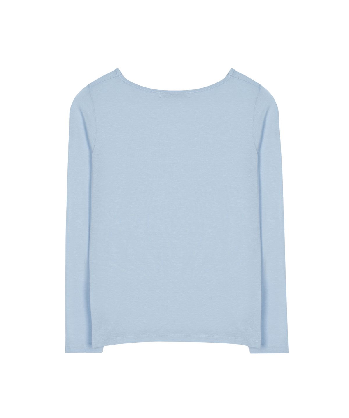 닉앤니콜(NICK&NICOLE) [ESSENTIAL] ESSENTIAL BOAT NECK TOP_SKY BLUE