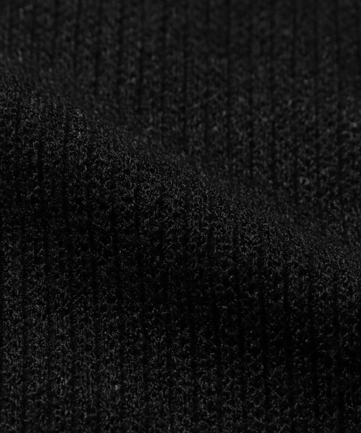 트릴리온(TRILLION) 투 톤 솔리드 크로셰 카라 반팔 (BLACK)