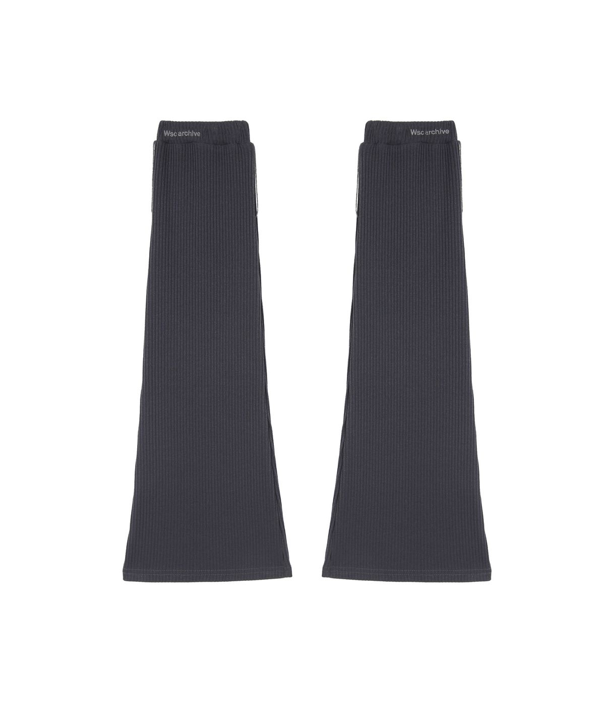 더블에스씨 아카이브(WSC ARCHIVE) 5-way tie leg warmer 003(Greyish blue)