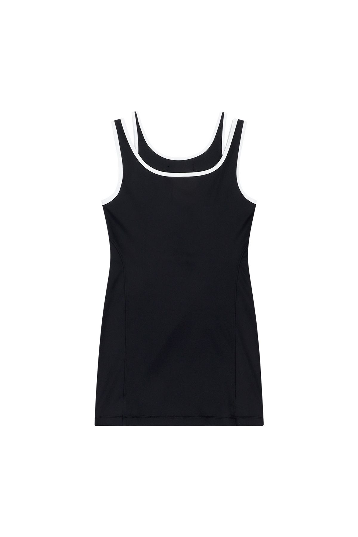 메아(MEA) SLIM TUNIC [BLACK]