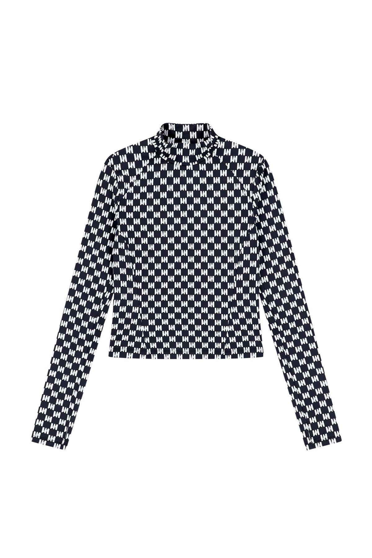 메아(MEA) ALL OVER SLIM TOP [WHITE]
