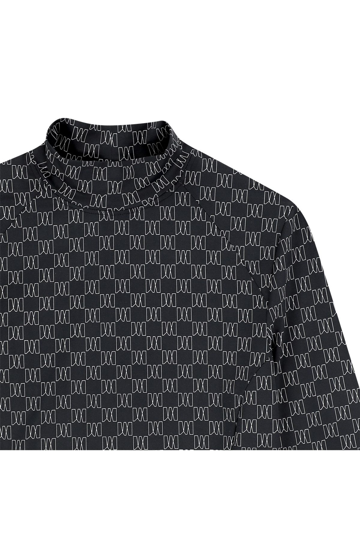 메아(MEA) ALL OVER SLIM TOP [BLACK]