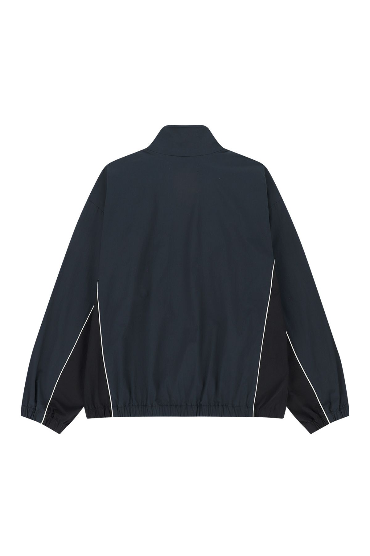 메아(MEA) KNIT NECK TRACK JACKET [NAVY]