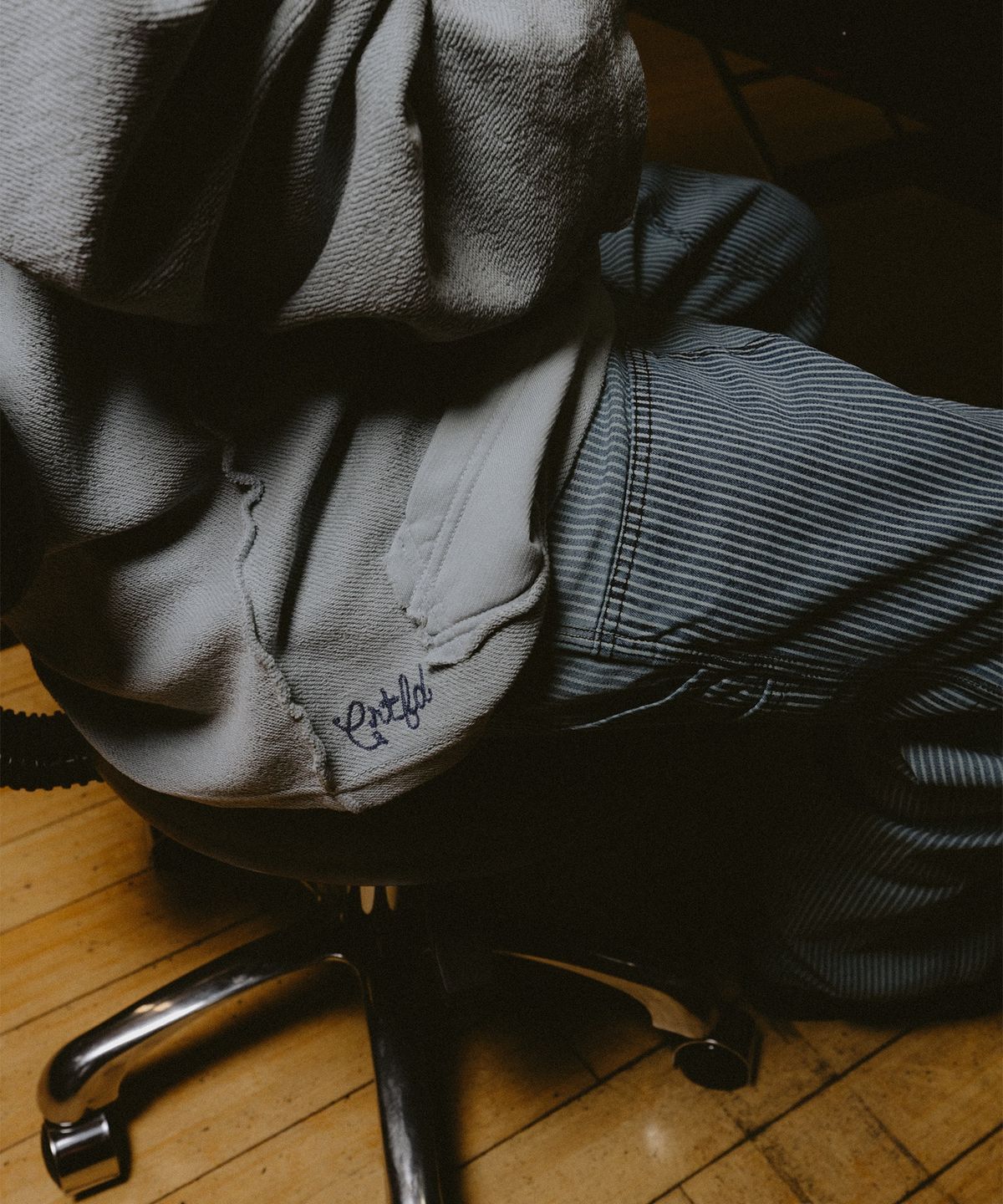 서티파이드(CRTFD) (M) 리뉴얼 후디 블루 그레이 RENEWAL HOODY BLUE GREY
