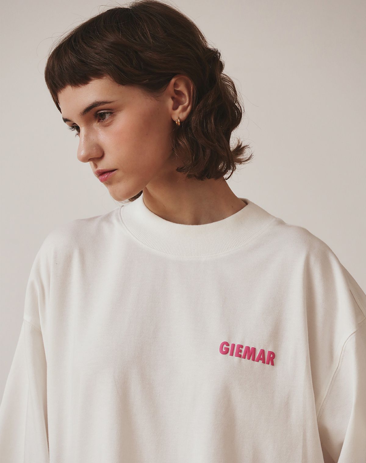 지에마르(GIEMAR) GIEMAR TIGER COTTON MODAL TEE