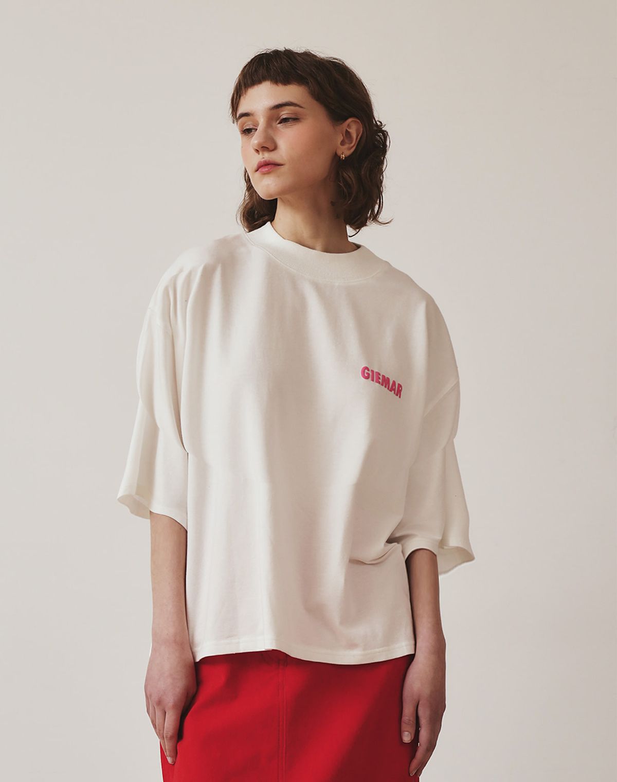 지에마르(GIEMAR) GIEMAR TIGER COTTON MODAL TEE