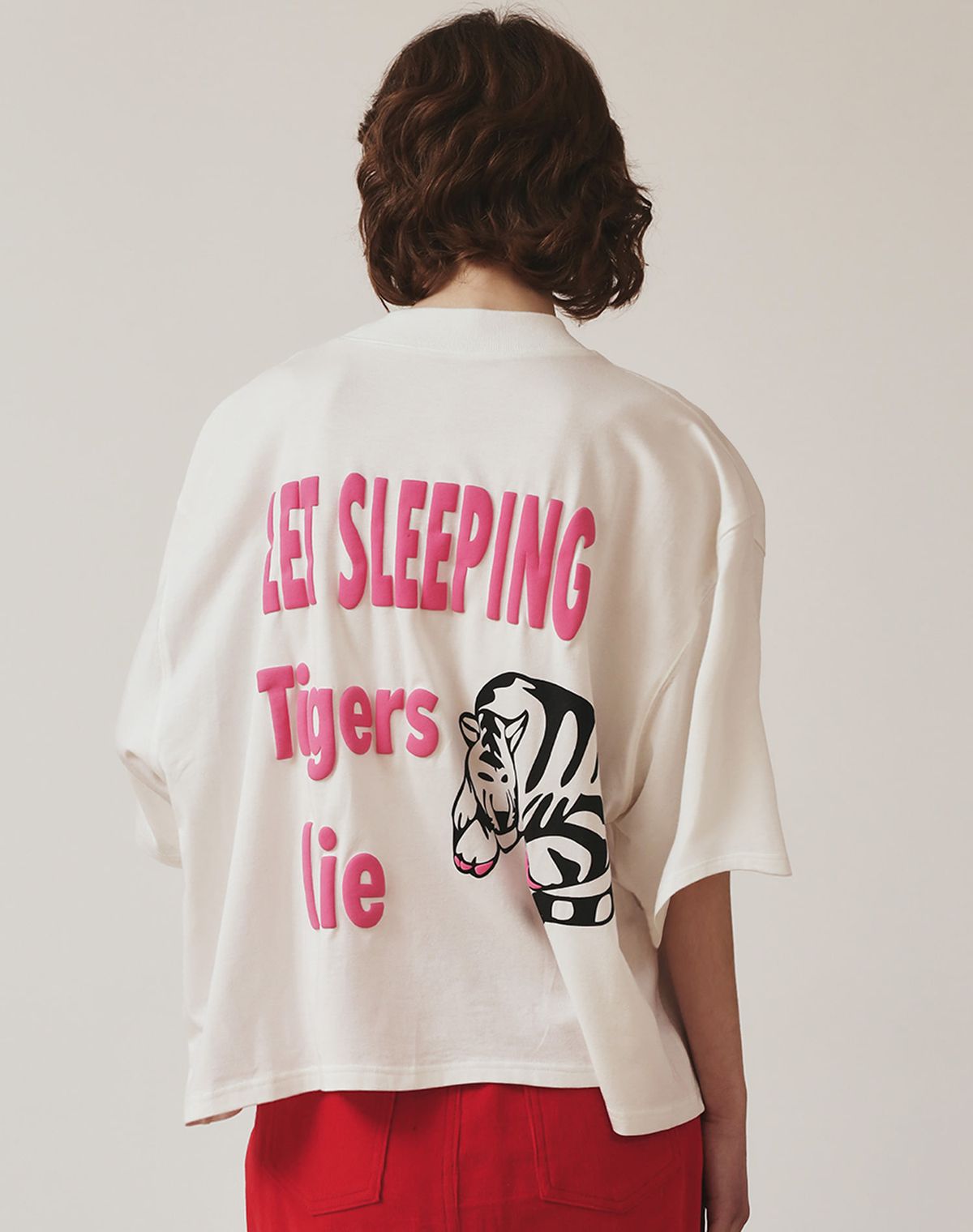 지에마르(GIEMAR) GIEMAR TIGER COTTON MODAL TEE