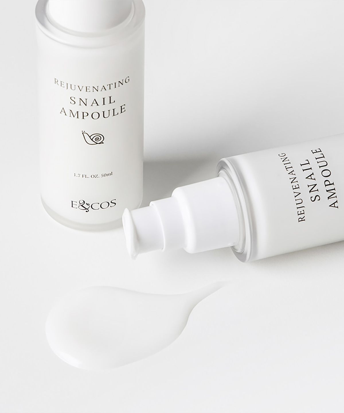 이엔코스(ENCOS) 주름미백2중 기능성 리쥬버네이팅 스네일앰플 50ml