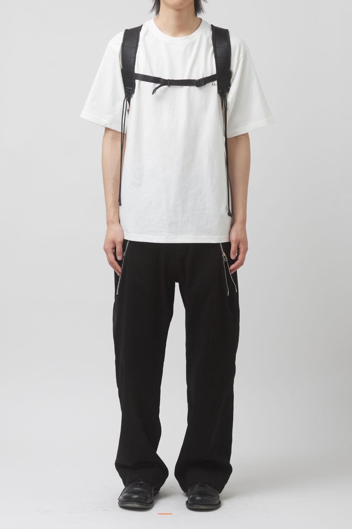 해칭룸(HATCHINGROOM) String Backpack Nylon Black