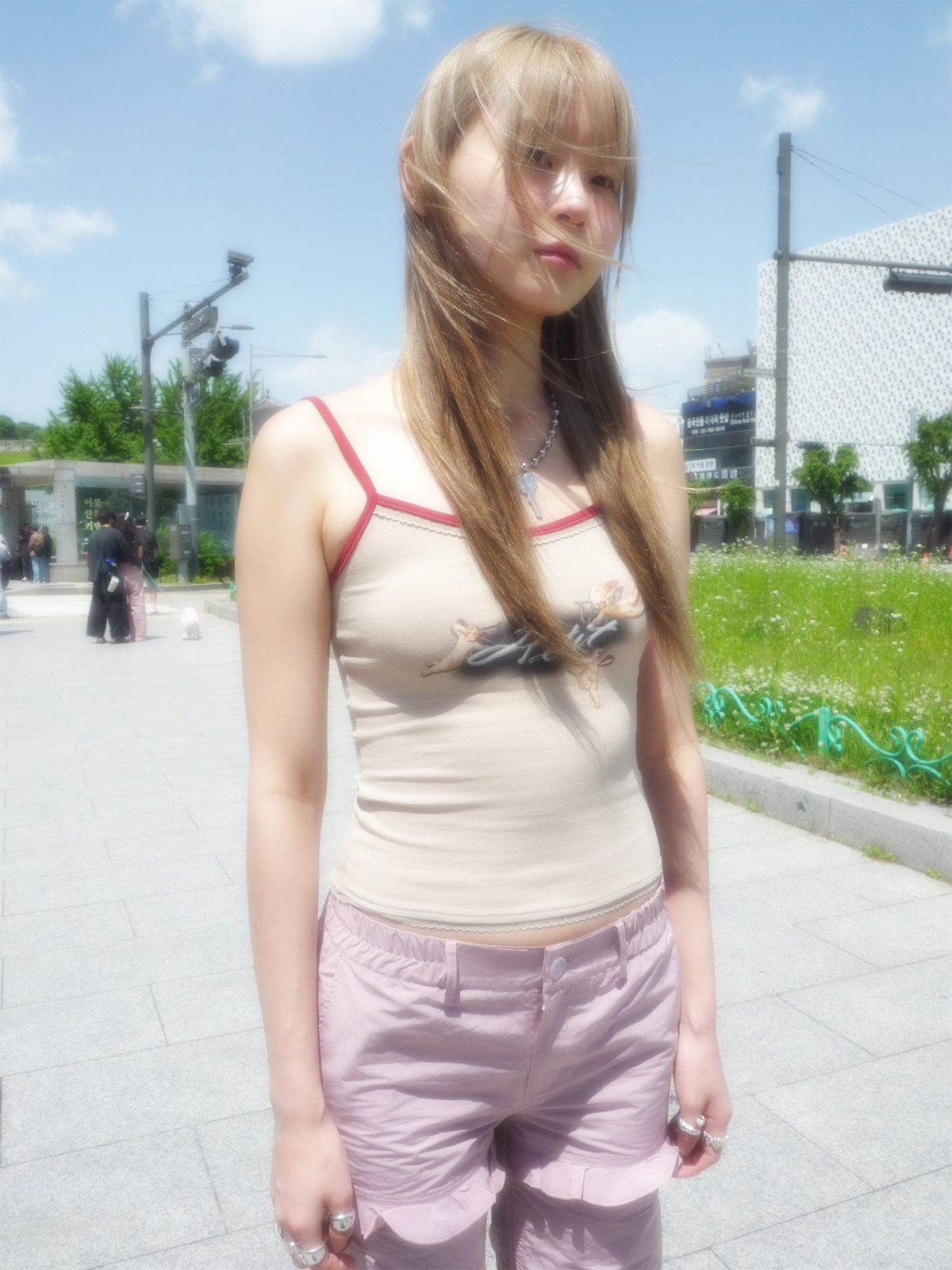 헤티(HETIT) 베이비 엔젤 탑 (베이지)