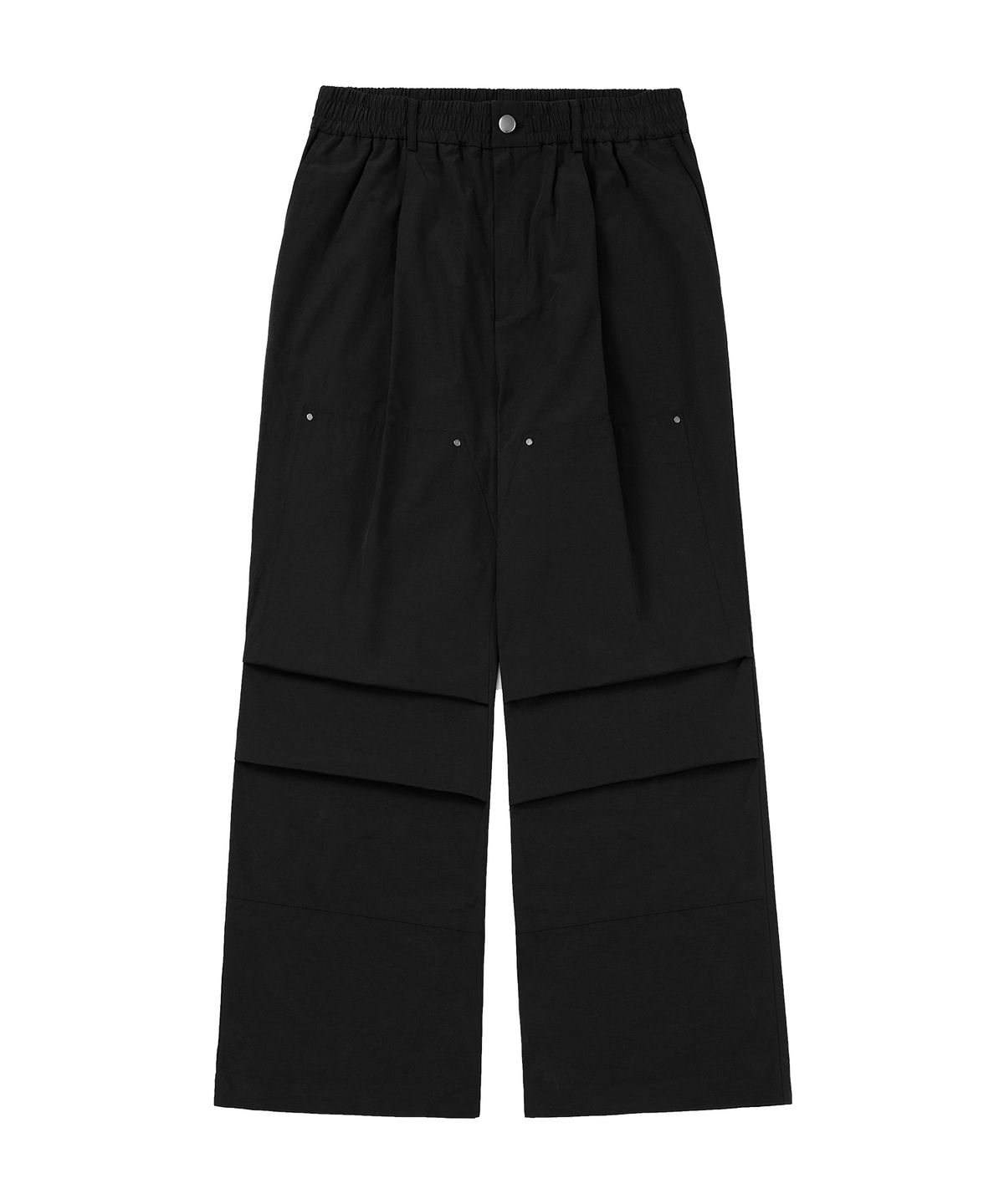 드로우핏(DRAW FIT) 디테쳐블 퍼티그 와이드 팬츠 [BLACK]