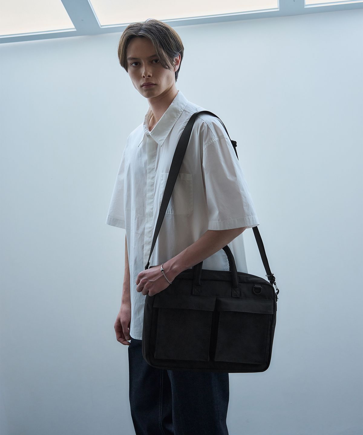 드로우핏(DRAW FIT) 커넥티드 브리프 크로스백 [BLACK]