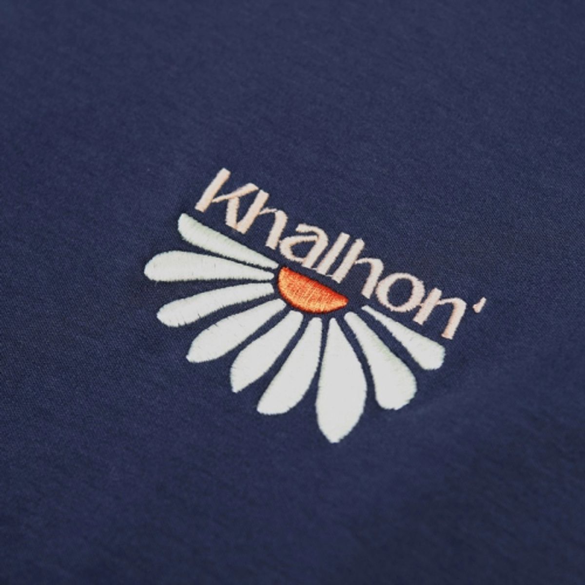 깔롱 골프(KHALHON) 플라워 티셔츠 (네이비)