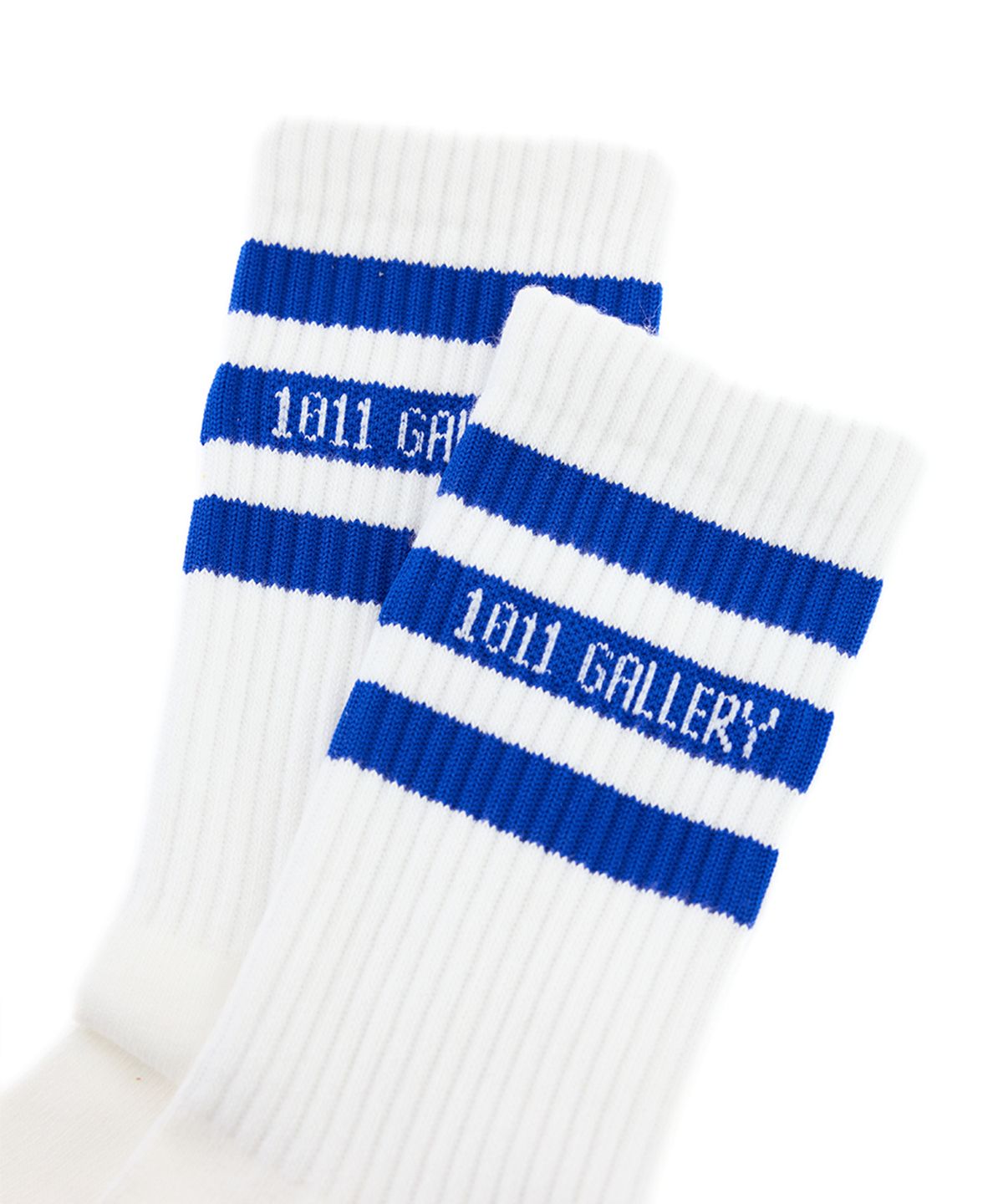 1011갤러리(1011 GALLERY) 1011 Gallery Stripe Socks-Blue