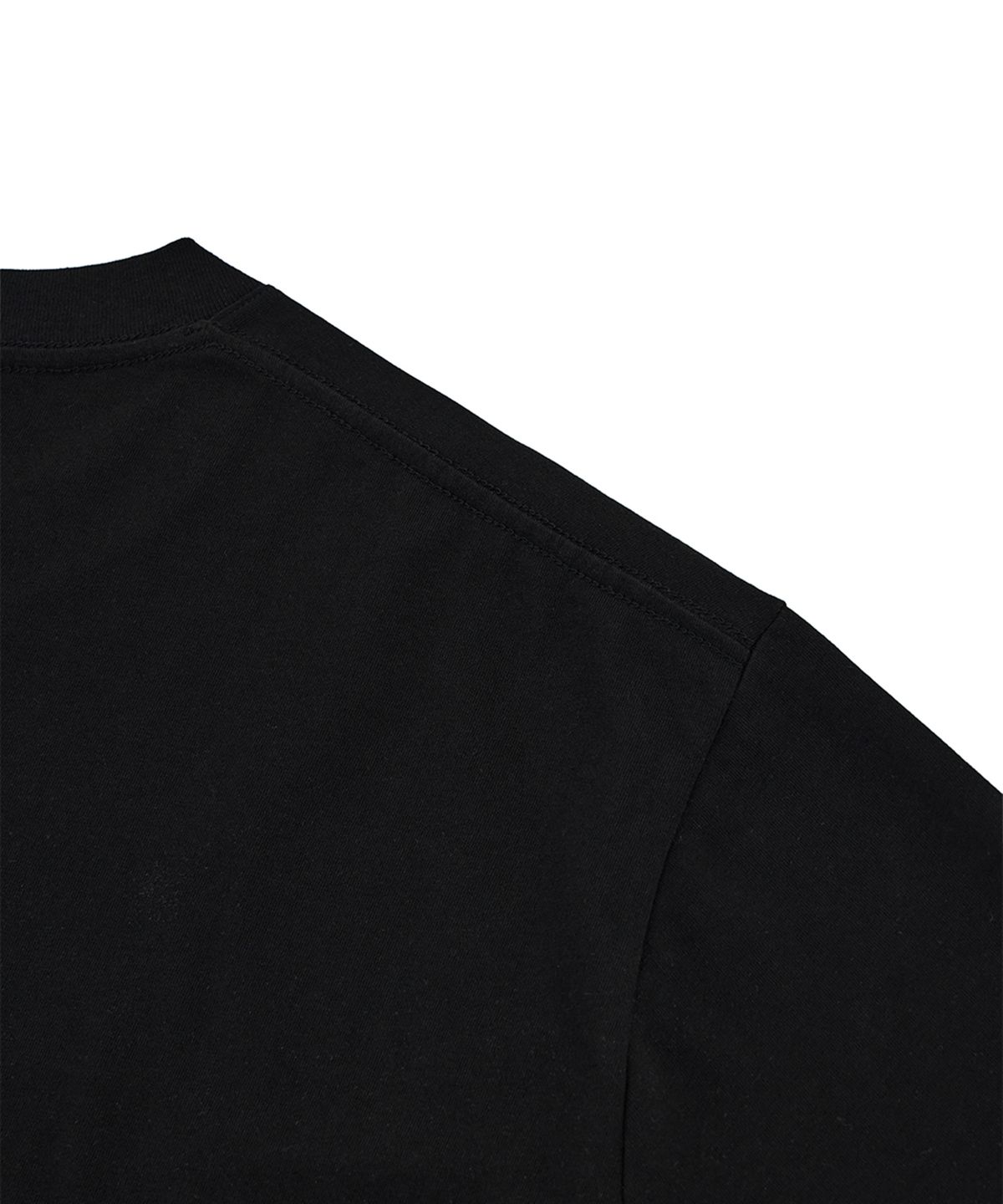 1011갤러리(1011 GALLERY) Gallery Stroke Logo T-Shirt-Black