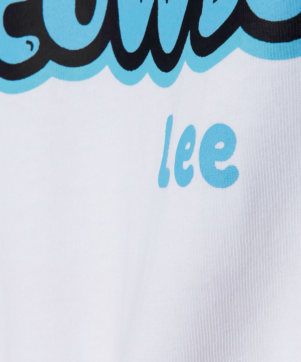 리(LEE) 우먼 카우보이 그래픽 슬림핏 티셔츠 화이트