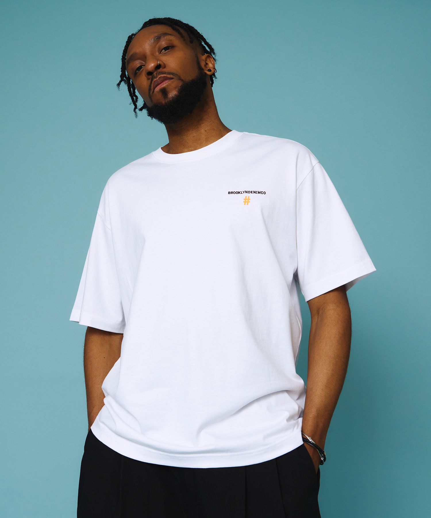 BEENTRILL■X BROOKLYNDENIM Stitch ComfortFit T-Shirt■送料込 MUSINSA | BEENTRILL [BEENTRILL x BROOKLYNDENIM] Barbed wire