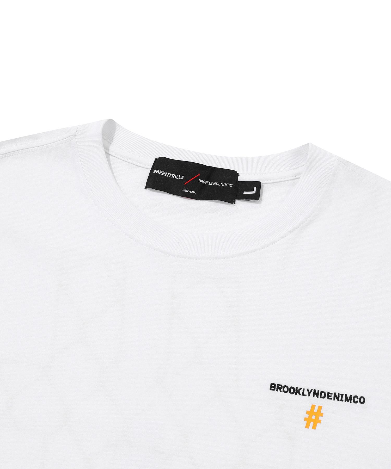 BEENTRILL■X BROOKLYNDENIM Stitch ComfortFit T-Shirt■送料込 MUSINSA | BEENTRILL [BEENTRILL x BROOKLYNDENIM] Barbed wire
