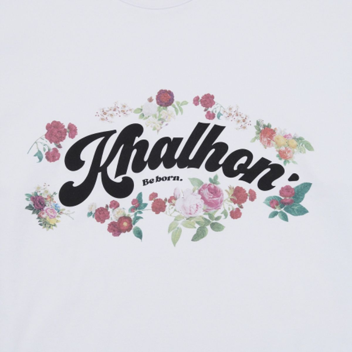 깔롱 골프(KHALHON) 플라워 디티피 티셔츠