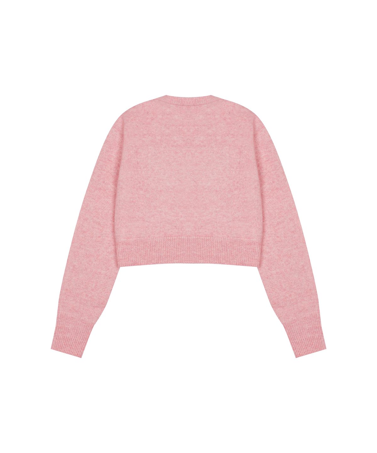 러브이즈트루(LUVISTRUE) IN CROP KNIT CARDIGAN(PINK)