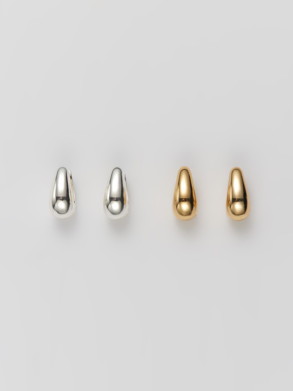 헤이(HEI) water drop one-touch earring