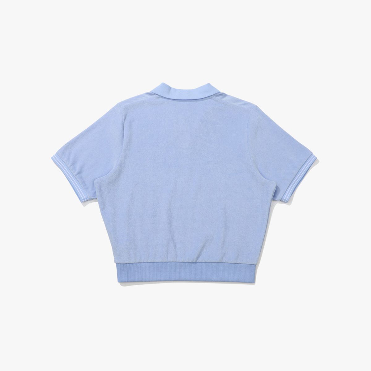 디아도라(diadora) 카리나 테리 카라 반팔 티셔츠 우먼 SKY BLUE