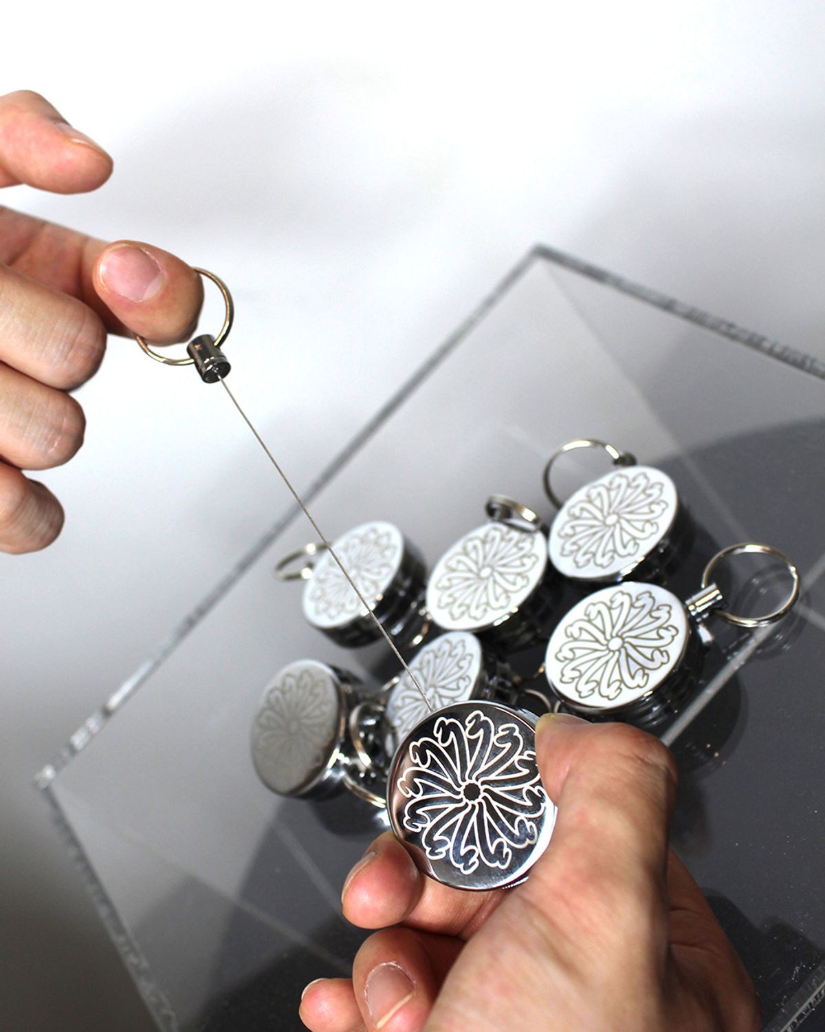 포스333(PHOS333) 333 Reel Keyring