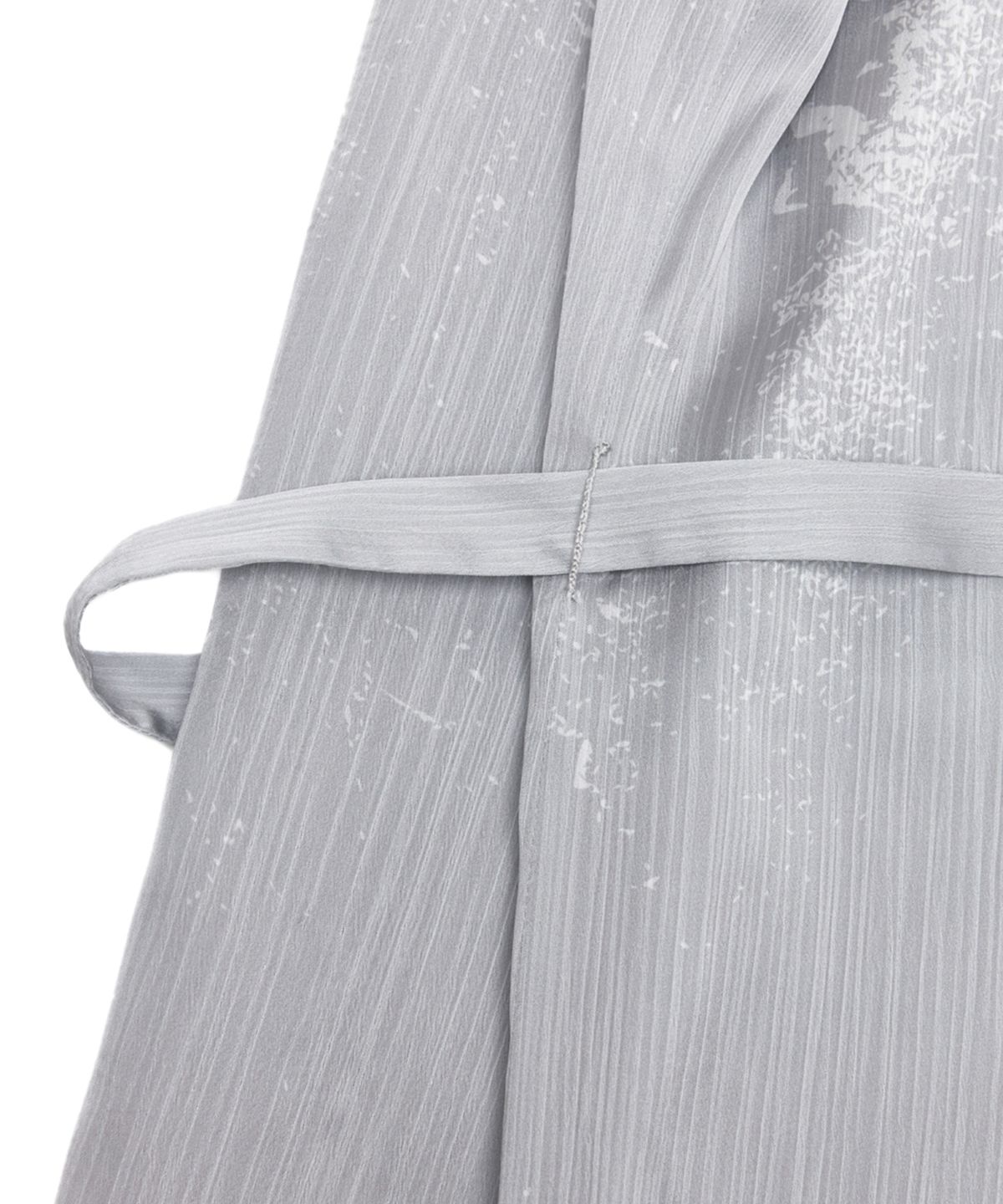 유스(YOUTH) Half Sleeve Dress - Grey Printing