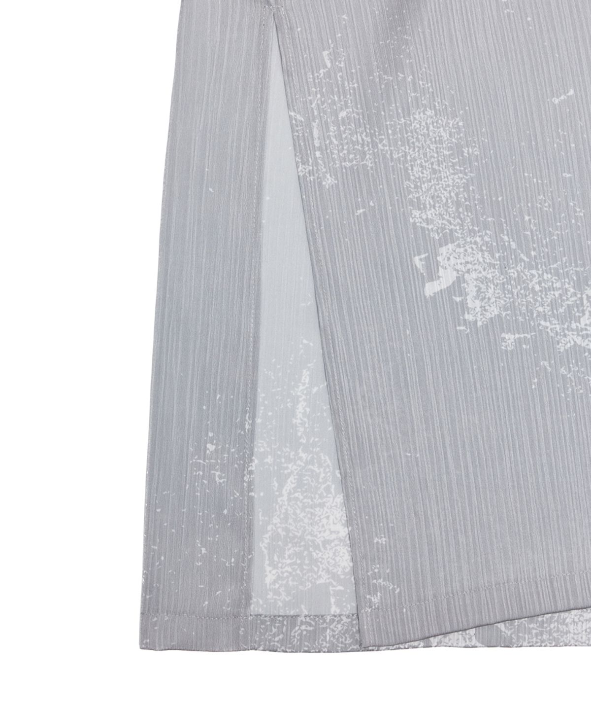 유스(YOUTH) Half Sleeve Dress - Grey Printing