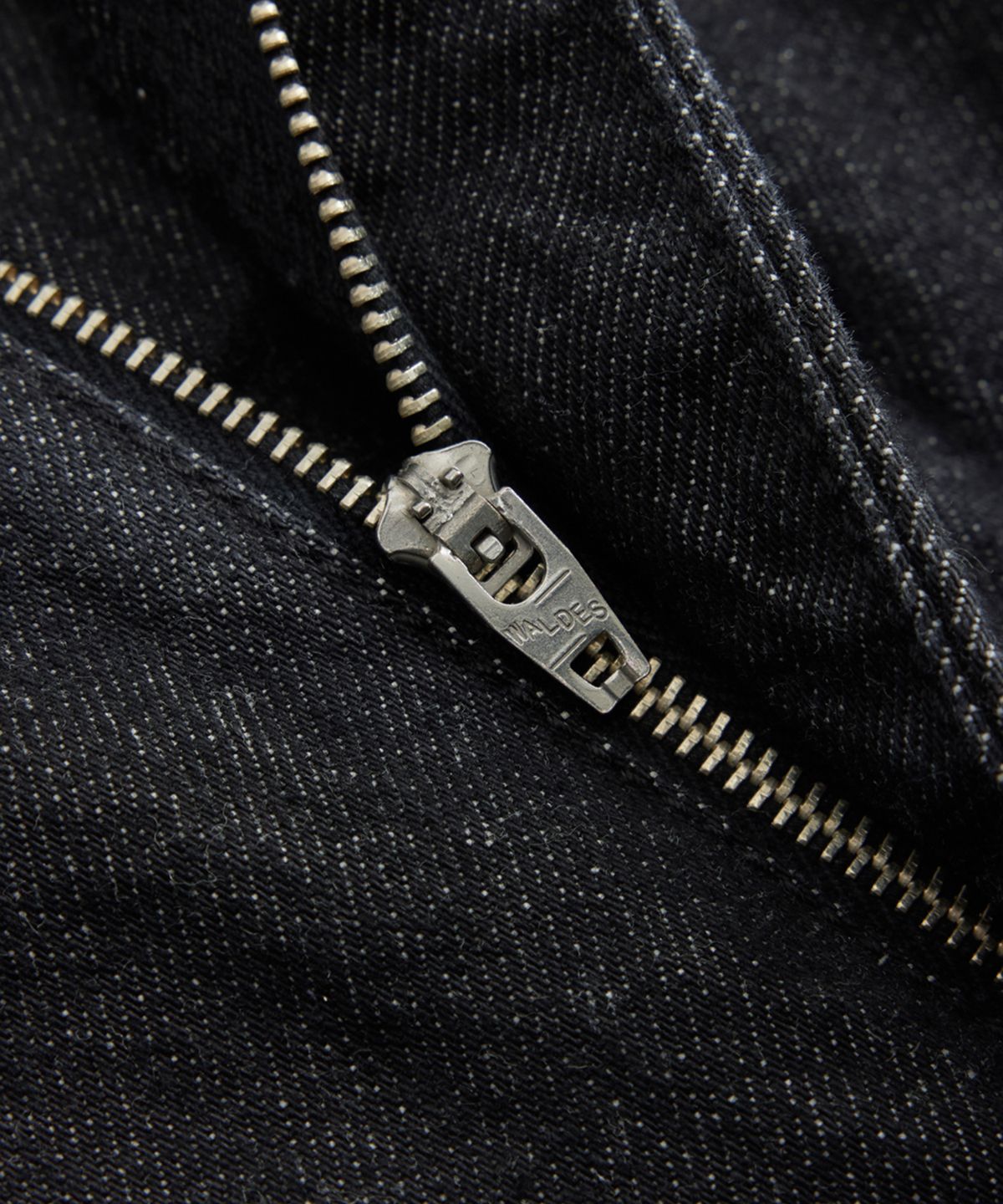 유스(YOUTH) Wide Half Denim - Washed Black