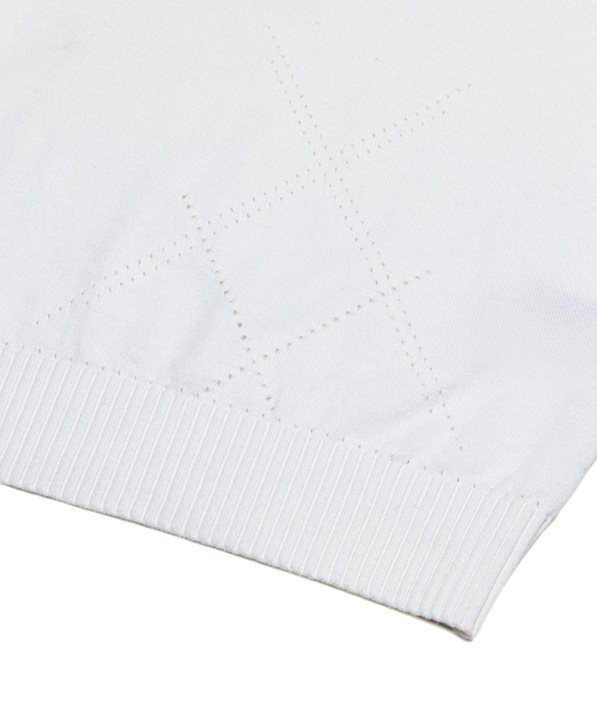 유스(YOUTH) H/S Knit Collar T-Shirt - White