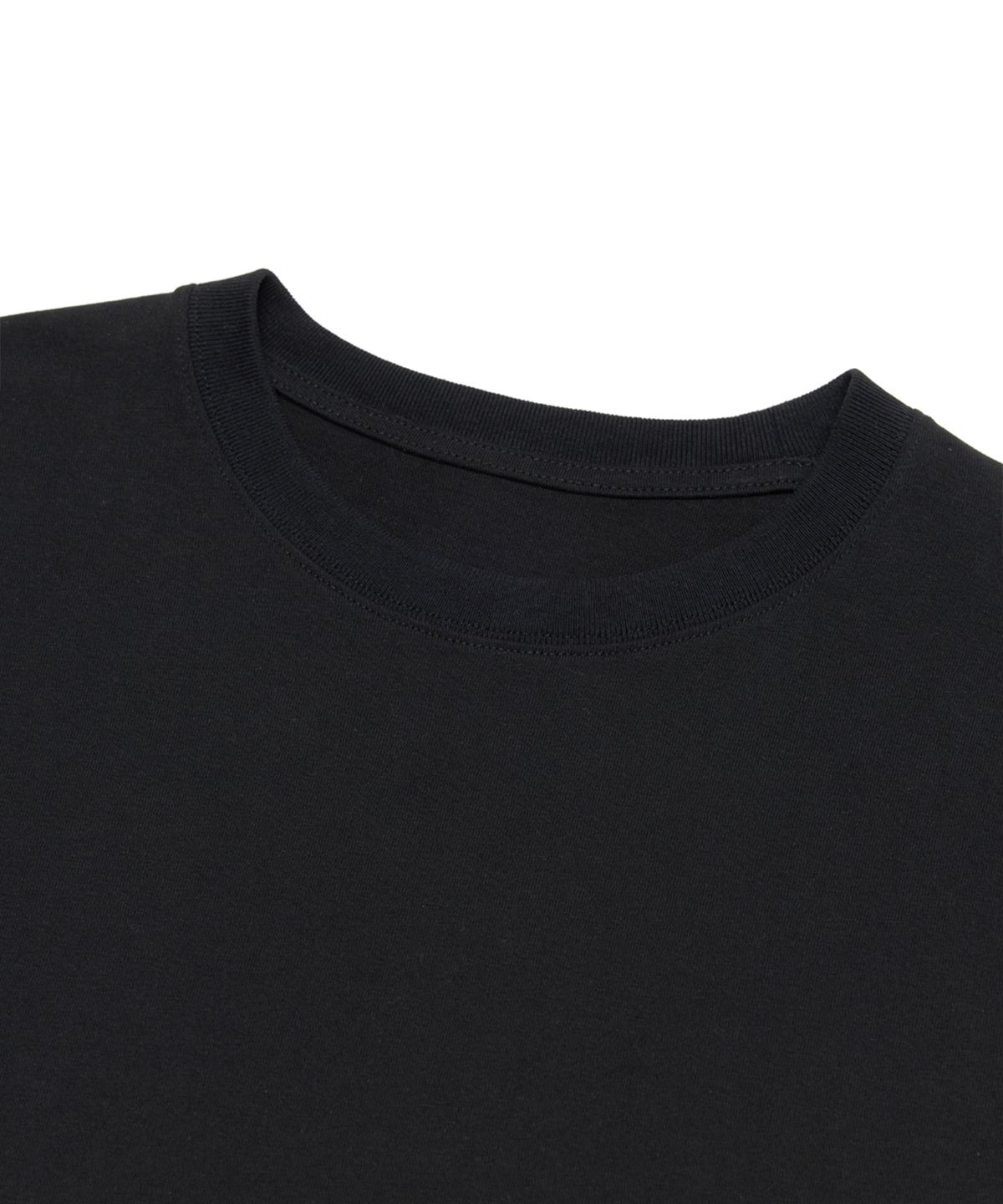 유스(YOUTH) Printing Panel T-Shirt - Black