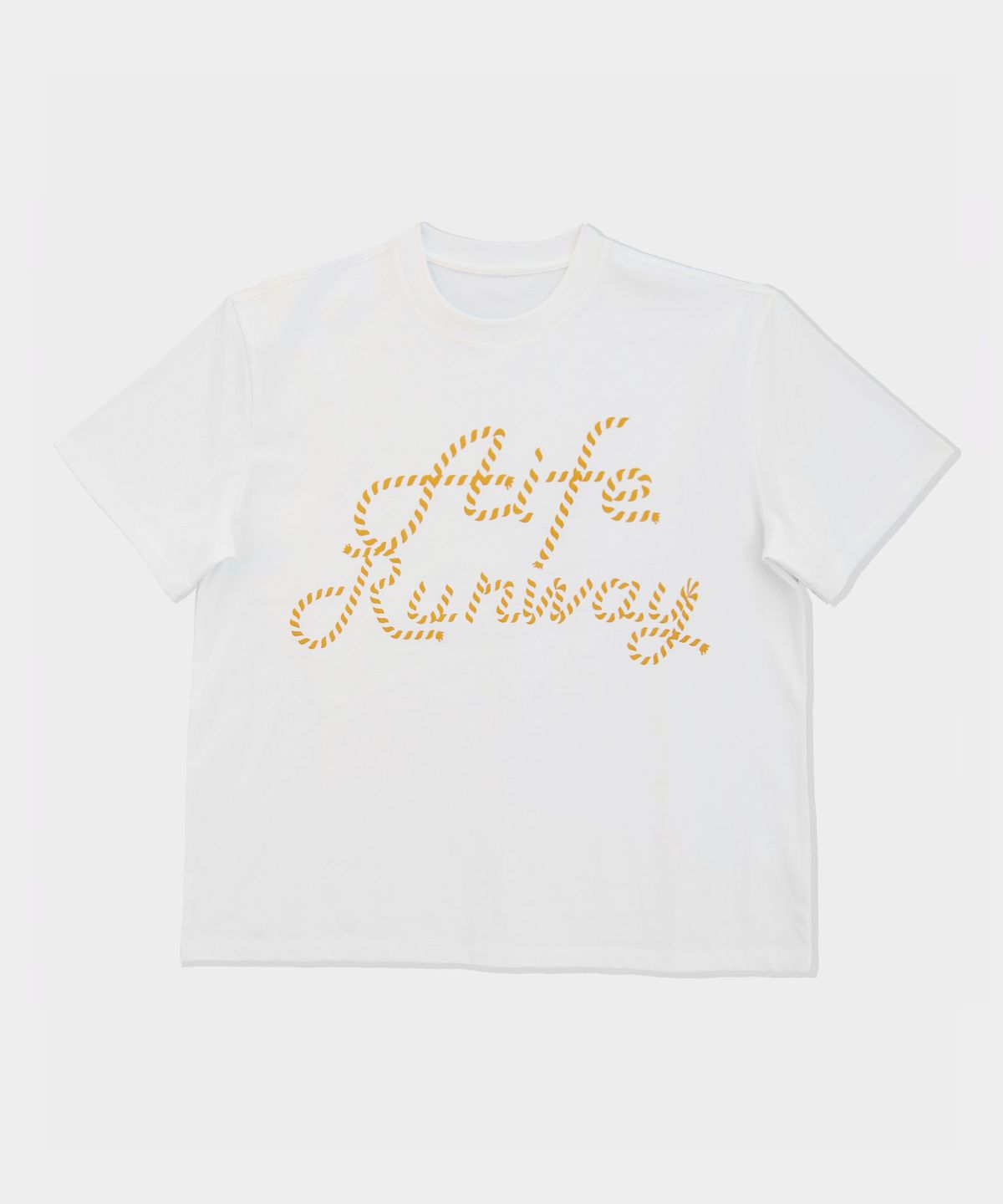 에이프런웨이(AIFERUNWAY) 로프 티셔츠