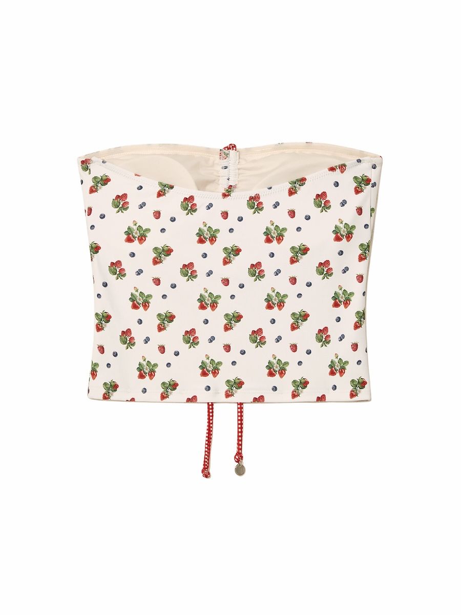 ビキニ GLOWNY BANDEAU SWIM TOP (MIX BERRY) 5BJH1062 MUSINSA | GLOWNY BANDEAU SWIM TOP (MIX BERRY)