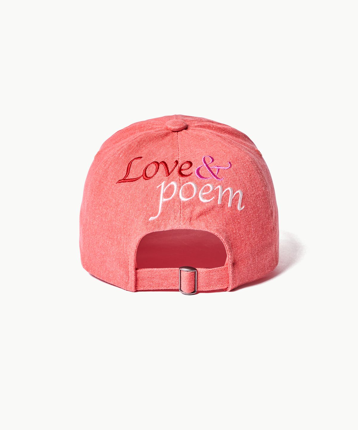 포에브(POEV) Love Poem Ball Cap - Red Orange