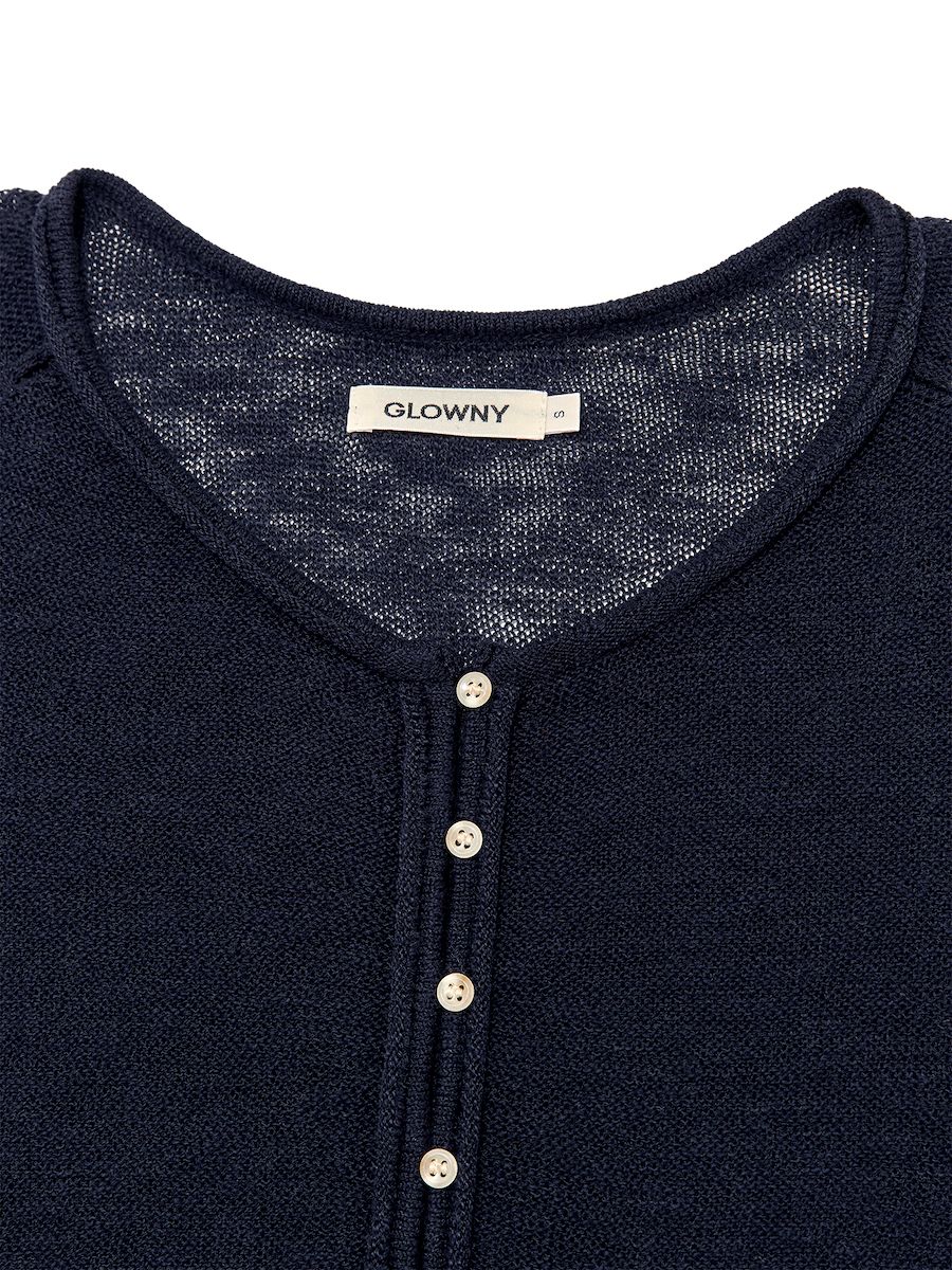 アウターその他 GLOWNY HOUSE BUTTON CARDIGAN NAVY MUSINSA公式 | GLOWNY HOUSE BUTTON CARDIGAN (NAVY)