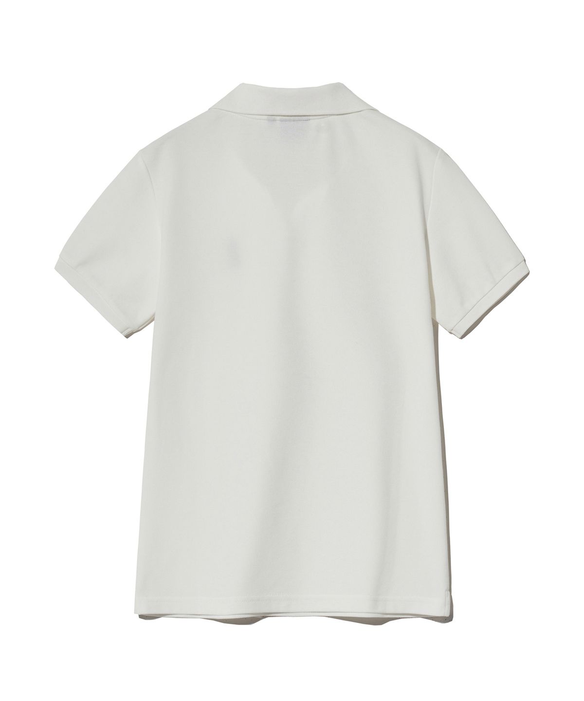 예일(YALE) WOMENS HERITAGE DAN QUICK DRY PIQUE SLIT NECK SHIRT WHITE