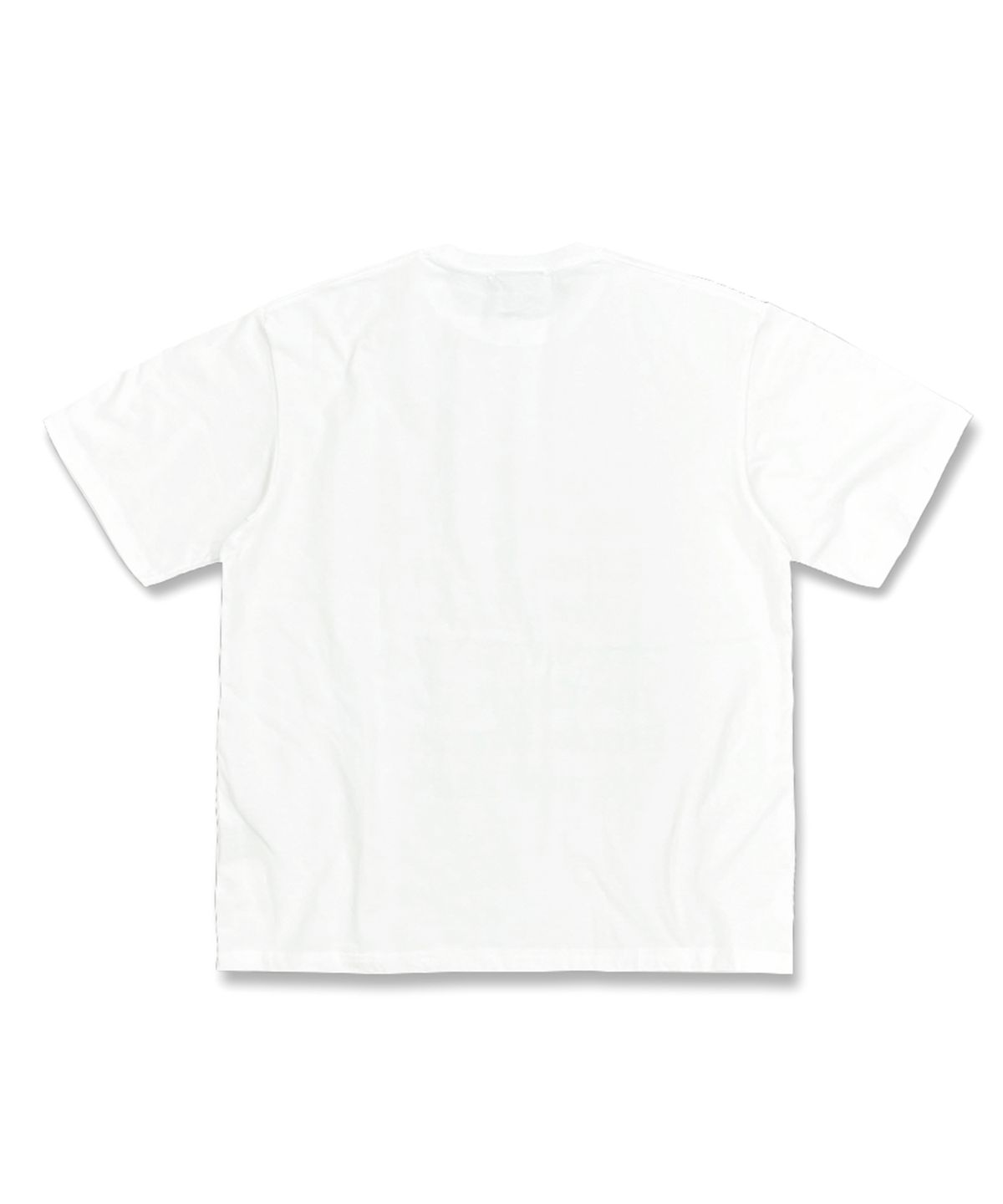더트(DURT) SMUDGE HALF SLEEVE TEE (WHITE)