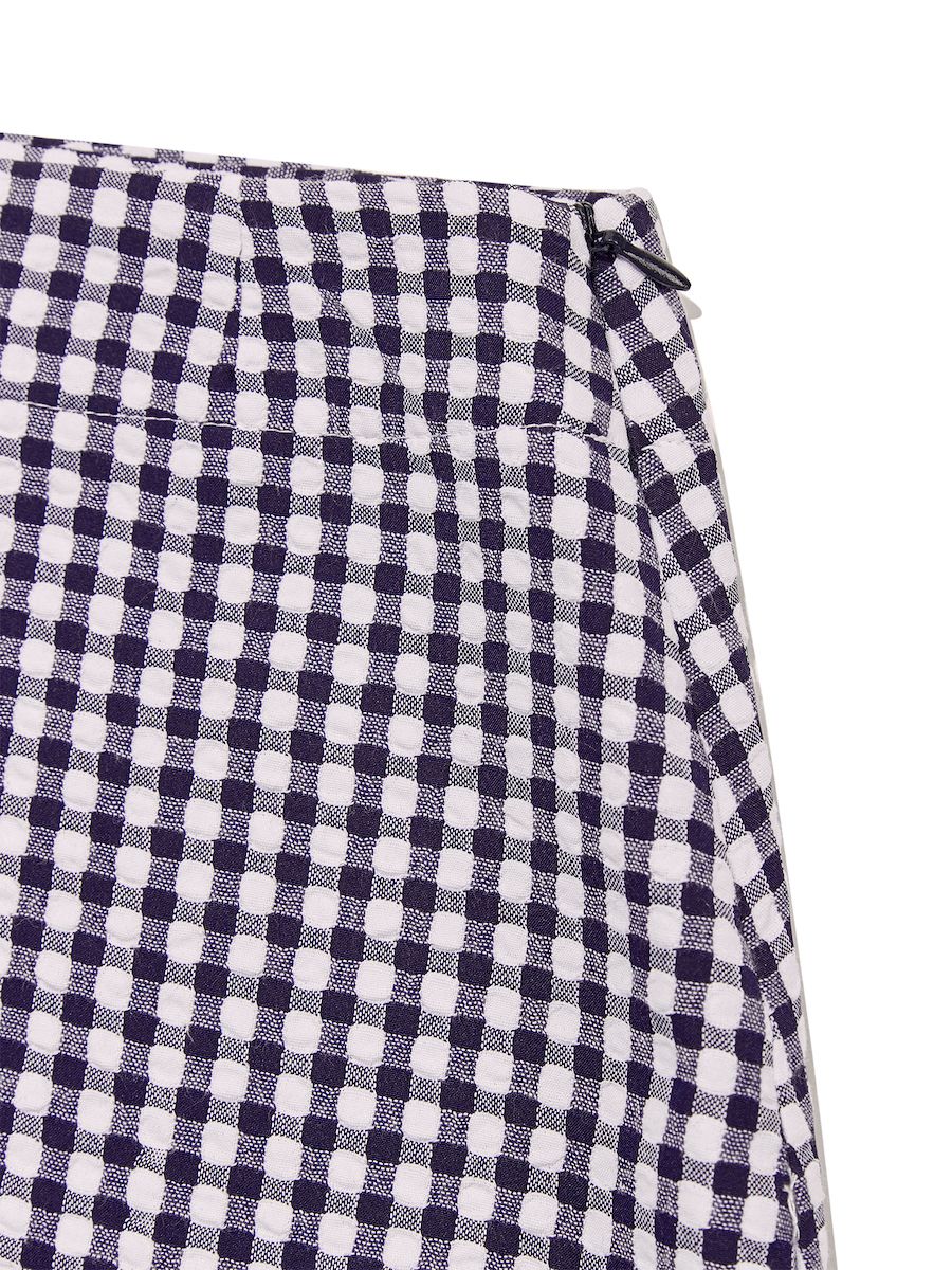 ★送料・関税込★GLOWNY★U BABY GINGHAM SKIRT★ MUSINSA | GLOWNY U BABY GINGHAM SKIRT (NAVY)