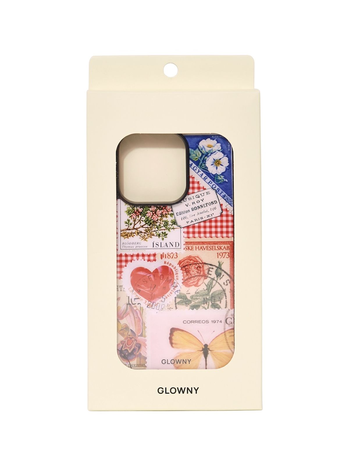 글로니(GLOWNY) VINTAGE STAMP BUMPER CASE